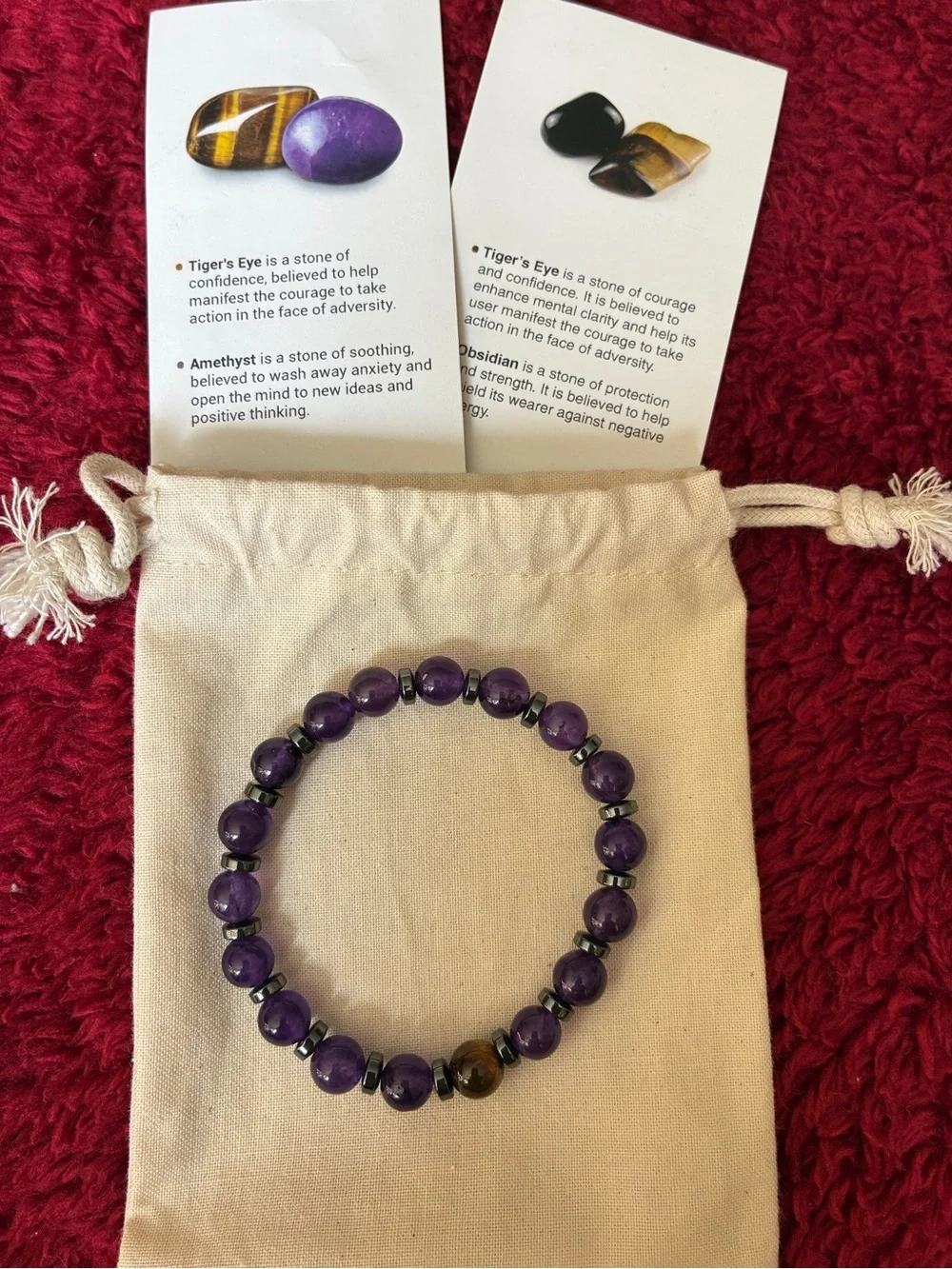 Evolve Mala stone bracelet